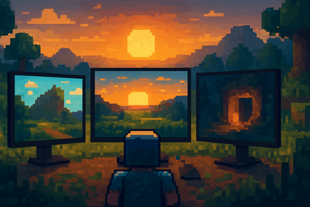 Die besten Monitore für Minecraft - Pixel-Goblins