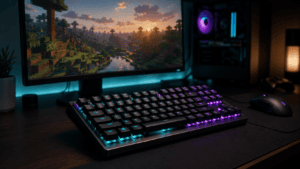 Unsere Favoriten für Minecraft – niedrige Latenz und robuste Keycaps.