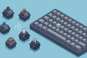 Tastatur-Switch-Typen erklärt – Grundlagen und Unterschiede kompakt aufbereitet.
