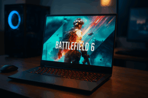 Noch mehr Gaming‑Laptop‑Tipps: So wählst du Specs für neue AAA‑Shooter wie Battlefield.