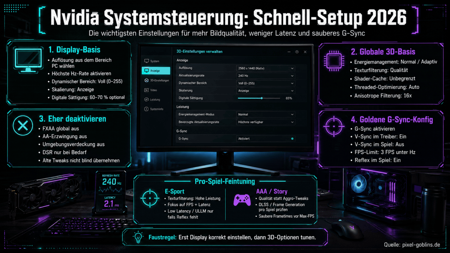 Der ultimative Nvidia Systemsteuerung Guide | 2026