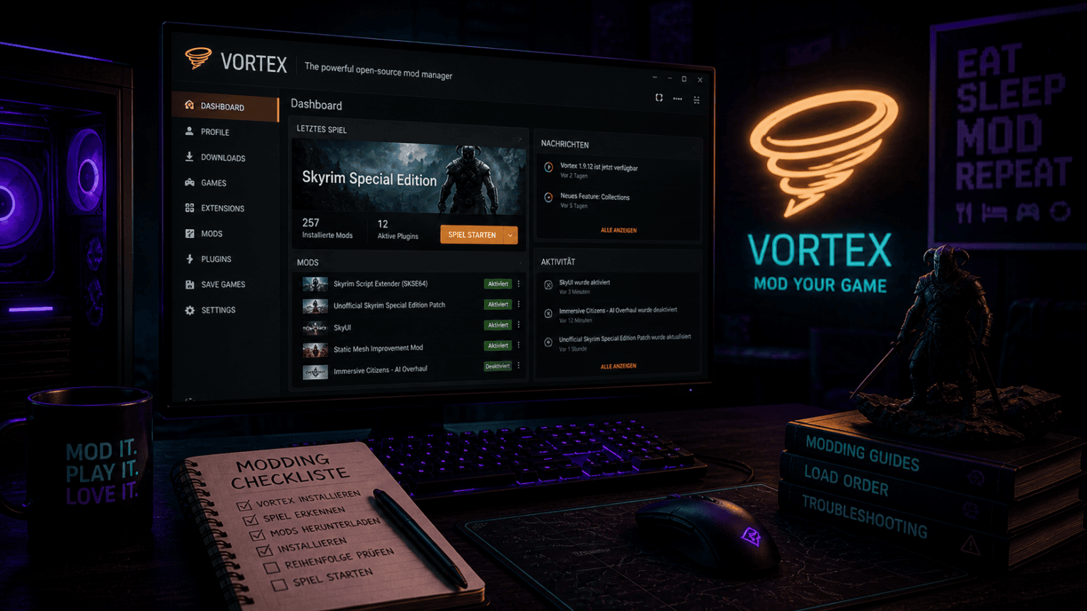 Vortex Mod Manager: Der ultimative Einsteiger-Guide | 2026